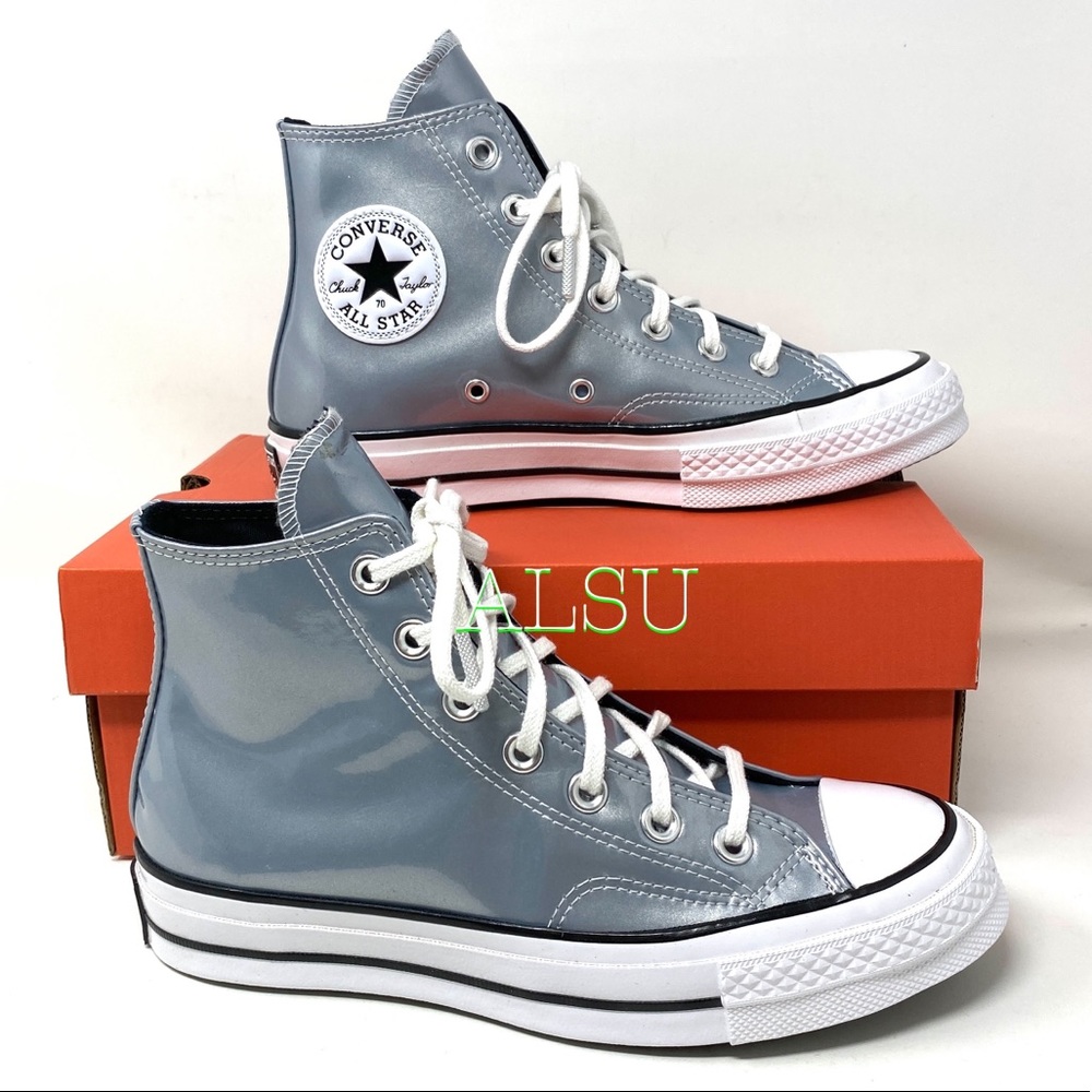 Converse Chuck 70 High Grey Silver Women Sneakers